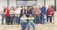 Coffee with the Chamber was held in March at Live Oak Baptist Church. April’s Coffee with the Chamber is scheduled for 8 to 9 a.m. Thursday, April 11 at the Jacksboro Chamber of Commerce. Photo/Brian Smith