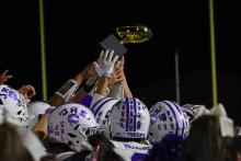 (PHOTO/KYLIE BAILEY) The Jacksboro Tigers clinched the regional semifinal champions title Friday, Nov. 24 with a 49-48 win over the Holliday Eagles in overtime.