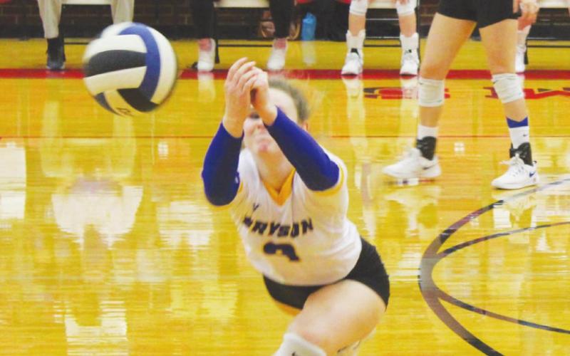 Cowgirls buck Three Way from Class A VB playoffs