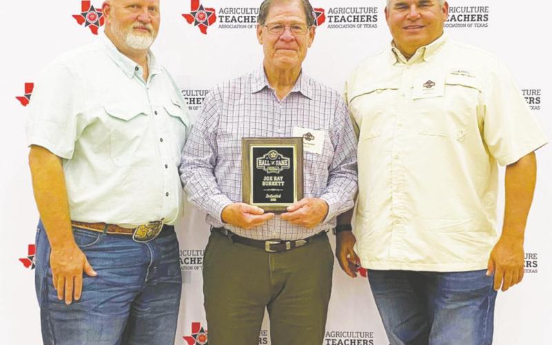 Burkett inducted into Hall of Fame