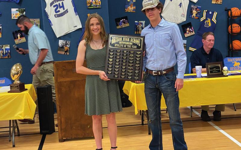 Bryson athletes awarded for success