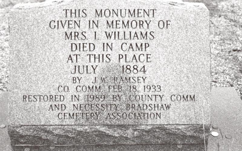 ‘Grave in the middle of the road’ clarified