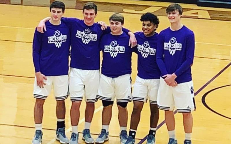 Rylan Chalmers, Landon Davenport, Taber Dunn, Daylan Valles, and Jordan Yount