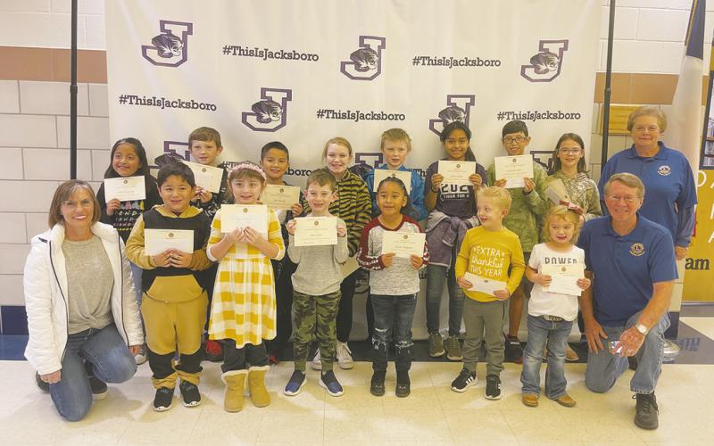 Citizenship Awards presented by Lions
