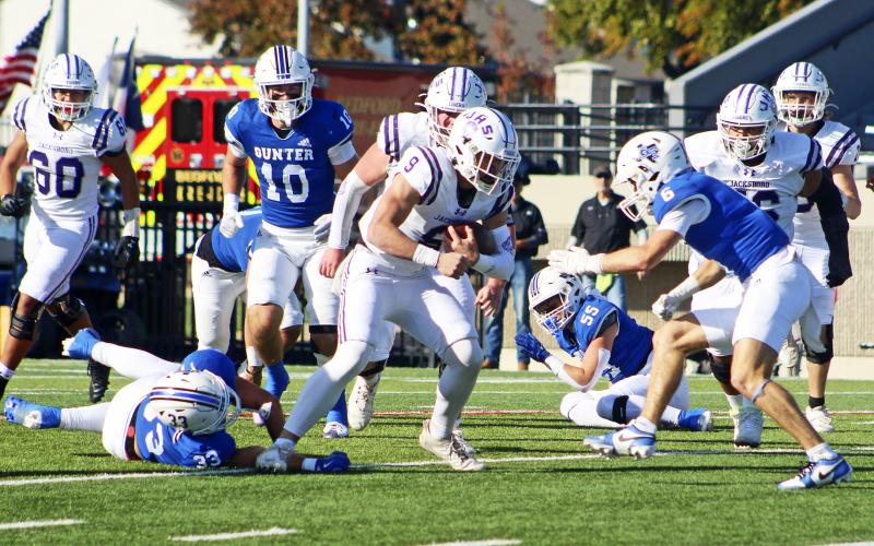 Jacksboro Tigers quarterback Wyatt Gavit is named Dave Campbell's 2025 preseason offensive MVP. Archive photo