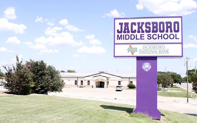Streets near Jacksboro Middle School are designated as one-way traffic with no parking to help decongest traffic during morning student drop-off and afternoon pick-up. Traffic signs marking the changes were still to be installed. Photo/Ashley Anderson