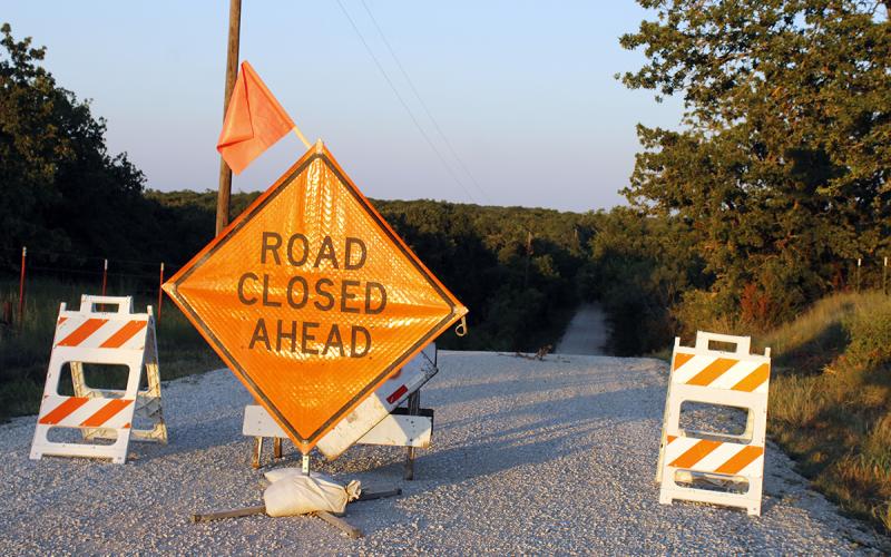 The bridge on Smith Road near Bryson is closed, with deteriorating conditions making it unsafe for vehicles. The county expected work to begin as soon as possible and could take a couple of months from start to finish. The bridge would remain closed to all traffic until the bridge was replaced. Photo/Ashley Anderson