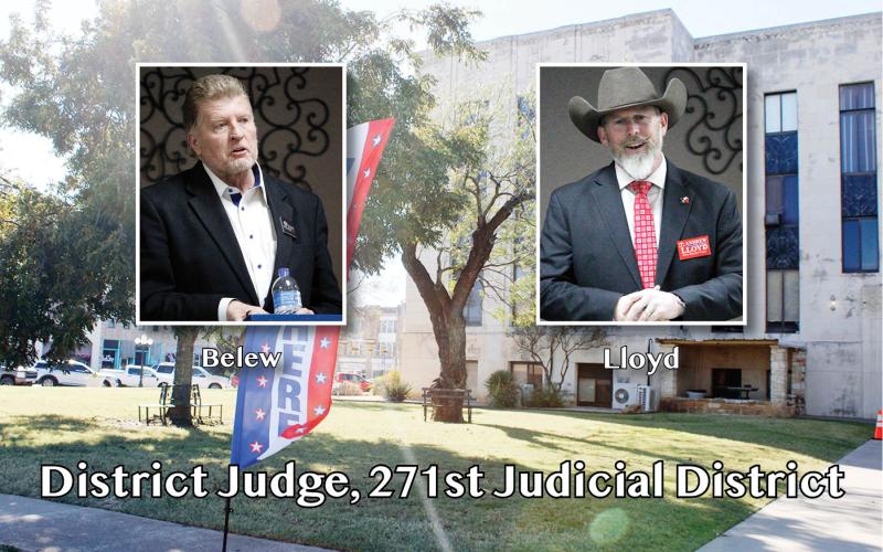 Republican primary candidates for 271st Judicial District Judge. Image/Jacksboro Herald-Gazette