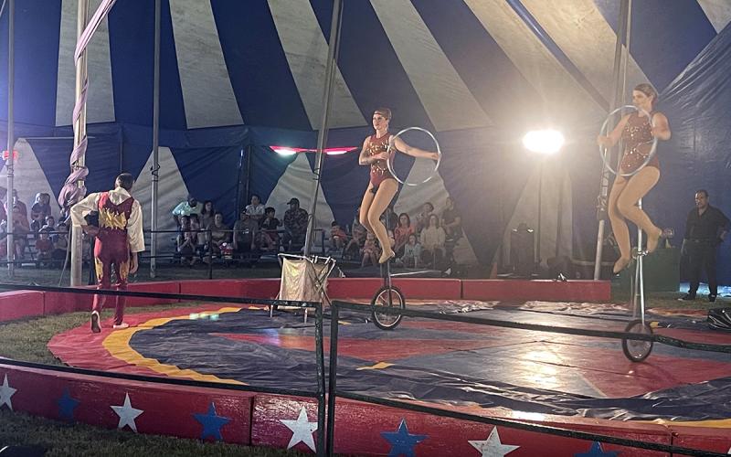 Performers at a Culpepper and Merriweather Circus show in 2021. The circus comes to Jacksboro with fun for any age on Monday, March 23. Archive Photo