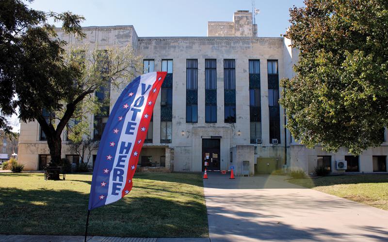 Early voting begins Monday, May 18 at the Jack County Courthouse for the May 26 primary runoff elections. Both Republican and Democratic candidates for statewide offices will face off after failing to secure a majority vote in the March primary elections. Archive photo