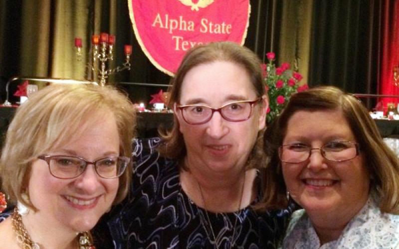 Jacksboro ISD’s Dr. Liz Spears, Peggy Clayton and Terri Stretcher recently attended the Delta Kappa Gamma Society International’s 87th Texas State Convention. 