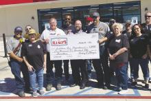 Allsups donates to JPD, JFD