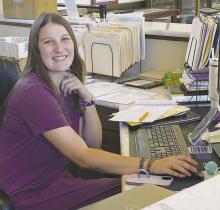 New Jacksboro Chamber of Commerce Executive Director Jacey Cate is a community businesswoman who hopes to see the city grow. Photo/Brian Smith