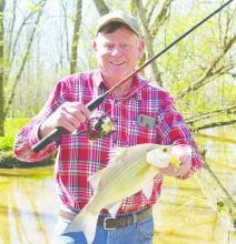 The white bass run is soon coming to a creek or river near you. It’s hard to beat an early spring day catching and cooking white bass. Photo/Luke Clayton