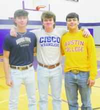 Three Tigers sign NLIs