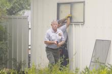 Storage fire in Jacksboro