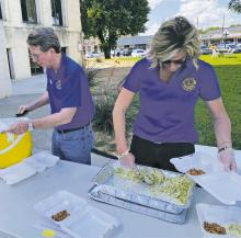 Jacksboro Lions Club members are preparing for their annual fish fry from 5 to 6:30 p.m. Thursday, June 1 on the east side of the Jack County Courthouse. Tickets are $15 and include fish, fries and all the trimmings. Proceeds from the event, which is eat in or to go curbside, benefit Lions Club programs throughout the year. File photo