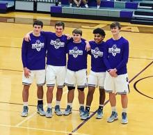 Rylan Chalmers, Landon Davenport, Taber Dunn, Daylan Valles, and Jordan Yount