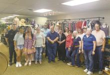 Jacksboro Chamber of Commerce had its monthly Coffee with the chamber at The Gallery in June. The event is held at 8 a.m. the second Thursday of the month. Courtesy photo