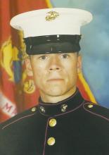 Clayton Greer in his Marine uniform. He said he would recommend the military today. Contributed photo