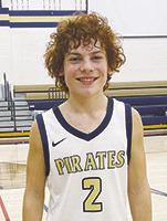 Noah Morris of Perrin, Bella Nail of Jacksboro and Kevin Martin of Bryson were named the Jacksboro Herald-Gazette’s Athletes of the Week. Photo/Brian Smith