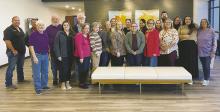 First Baptist Church Jacksboro hosted the monthly Coffee with the Chamber event Thursday, Nov. 14. Chamber members had a chance to talk and learn more about how business is going in the community. The event is held at 8 a.m. the second Thursday of every month. Photo/Brian Smith