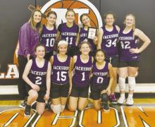 Jacksboro Middle School’s 7th grade ‘A’ team won the Nocona Invitational last month. Courtesy photo