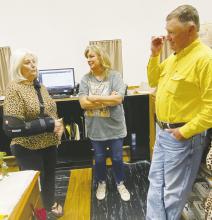 After 31 years working with the Jack County Tax Assessor-Collector’s office, Sharon Robinson, left has retired from the position effective Friday, Dec. 27. A number of friends, family and county officials came out to wish Robinson well. Trasi Ogle will be appointed to the position. Photos/Brian Smith