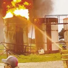 No injuries reported in Senate propane tank fire