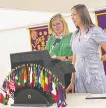 Children’s Advocacy Center reps speak to Lions Club members