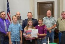 County proclaims Oct. 4-10 4-H Week