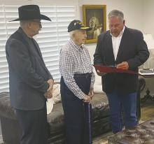 Berry receives Senatorial recognition