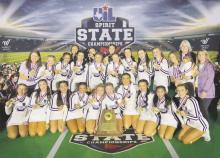 Jacksboro High School Cheerleading squad won its third consecutive and fourth in five years Class 3A State Spirit title Thursday, Jan. 4 during the UIL Spirit State Championships in Fort Worth. Courtesy photo
