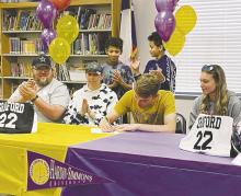 Roberts signs letter of intent at HSU
