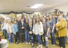 Jacksboro Chamber of Commerce held its monthly Coffee with the Chamber event Thursday, Dec. 8 at The Gallery. The events are held the second Thursday of the month from 8-9 a.m. Photo/Brian Smith