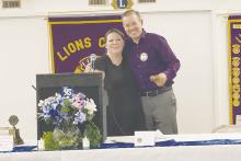 Lions induct new officers