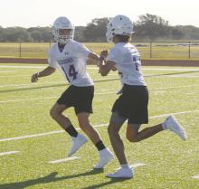 Two-a-day workouts for football begin Monday, Aug. 5 for Jacksboro. The Tigers will have a pair of morning workouts each day until Aug. 9. Scrimmages are set for Aug. 16 and Aug. 22 with Muenster and Tolar. Photo/Brian Smith