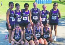 Jacksboro Middle School’s girls cross country team finished 2nd overall Thursday, Sept. 26 at The Reunion Run in Decatur. Courtesy photo