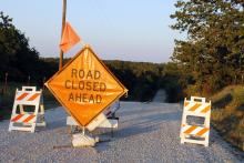 The bridge on Smith Road near Bryson is closed, with deteriorating conditions making it unsafe for vehicles. The county expected work to begin as soon as possible and could take a couple of months from start to finish. The bridge would remain closed to all traffic until the bridge was replaced. Photo/Ashley Anderson