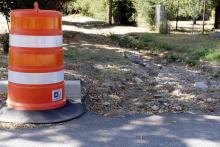 Jacksboro City Council discusses ways to alleviate property flooding along McCombs and south Church Street, including removing the new street and curbing and starting over. The first step will be to shoot the grade of the roadway, or measure its elevation at different locations, to determine if it needs to be lowered. JHG file photo