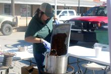 Chili Fest participants prepare their pots at last year’s Chili Fest. Don’t miss Chili Fest this Saturday, presented by Jacksboro Chamber of Commerce from 3-8 p.m. on the square in Jacksboro. File photo