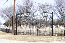 Oakwood Cemetery Association announces a clean-up day ahead of the Easter holiday in March, asking for family and loved ones to remove any misplaced or unsightly flowers or personal items from gravesites by Sunday, March 1. Photo/Ashley Anderson