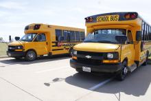 Jacksboro ISD school board members must decide how to proceed following a public hearing Monday, March 16 regarding the compliance of Senate Bill 546, which requires all school buses be equipped with three-point seatbelts by Sept. 1, 2029. Photo/Ashley Anderson