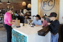Consumers shop local in Jacksboro in March. The city of Jacksboro saw a decrease in its sales tax rebate in March while Bryson’s rebate increased compared to the same reporting period last year. Photo/Ashley Anderson