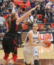 Jacksboro looks to move on in the state girls basketball playoffs