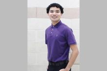 Jacksboro High School senior Aaron Booker is accepted on early admission to the University of Chicago on a full scholarship, pursuing a career as a counseling psychologist and professor. Photo/Ashley Anderson