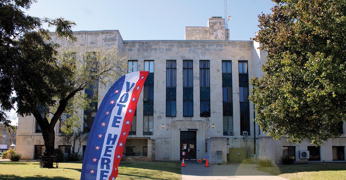 Early voting begins Monday, May 18 at the Jack County Courthouse for the May 26 primary runoff elections. Both Republican and Democratic candidates for statewide offices will face off after failing to secure a majority vote in the March primary elections. Archive photo